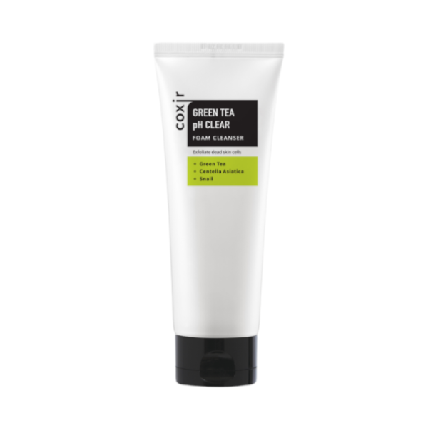 COXIR Green Tea pH Clear Foam Cleanser - 150ml