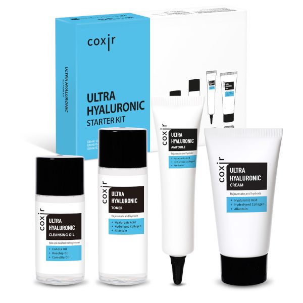 COXIR Ultra Hyaluronic Starter Kit - 20ml+30ml+10ml+20ml