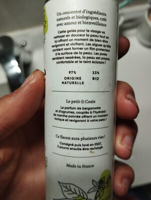 Gelée nettoyante aux algues marines