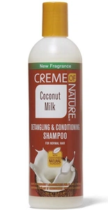 Creme of Nature Coconut Milk; Detangling And Conditioner Shampoo