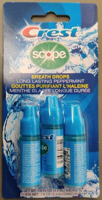 Breath Drops - Long Lasting Peppermint