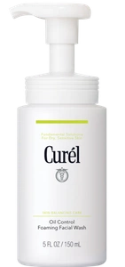 Curél Skin Balancing Care Oil Control Foaming Facial Wash
