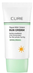 Cure Aqua Mild Green Sunscreen SPF50+ PA++++