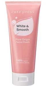 cute press Pure Origin White & Smooth Facial Foam