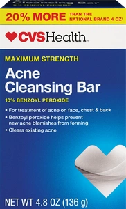 CVS Health Acne Cleansing Bar Maximum Strength