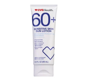 CVS Health Sensitive Skin Sun Lotion Spf 60+
