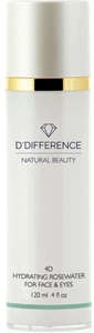 D'Difference 4d Hydrating Rosewater For Face And Eyes
