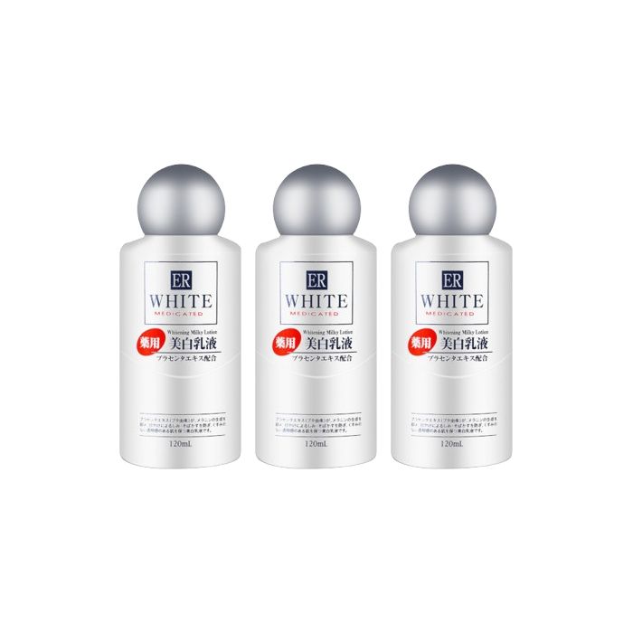 Daiso ER White Whitening Milky Lotion - 120ml (3ea) Set