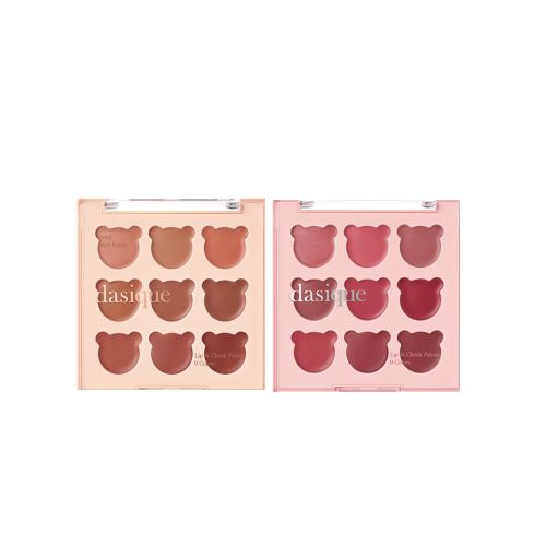Dasique Mood Painting Lip & Cheek Palette My Bear Collection - 5.5g