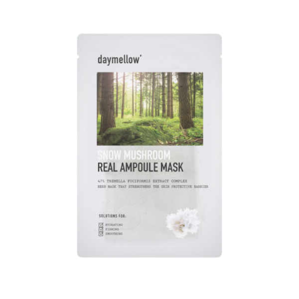 daymellow' Snow Mushroom Real Ampoule Mask - 27ml*1ea