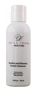 De La Torre Soothe And Restore Cream Cleanser