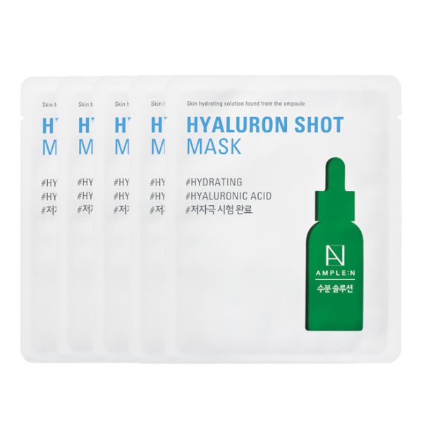 AMPLE:N Hyaluron Shot Mask - 5pcs