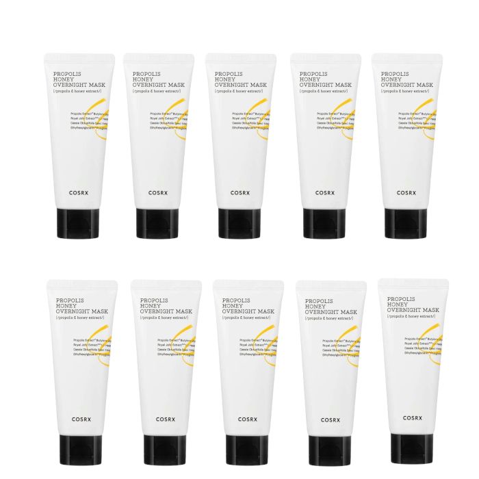 COSRX Full Fit Propolis Honey Overnight Mask 60ml (10ea) Set