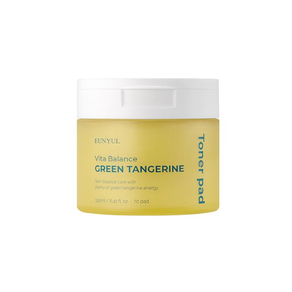 EUNYUL Vita Balance Green Tangerine Toner Pad - 70pcs