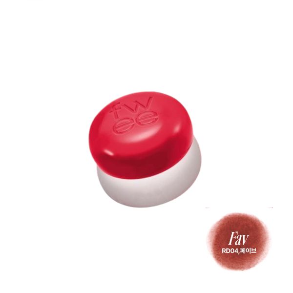 Fwee Lip & Cheek Blurry Pudding Pot - 5g - RD04 Fav