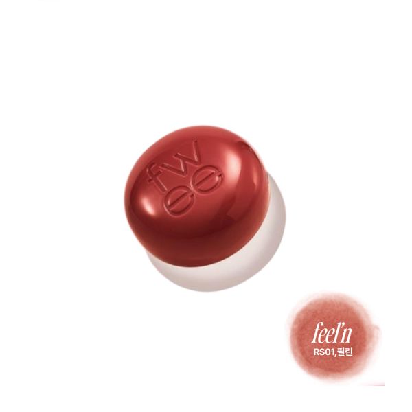 Fwee Lip & Cheek Blurry Pudding Pot - 5g - RS01 Feel'n