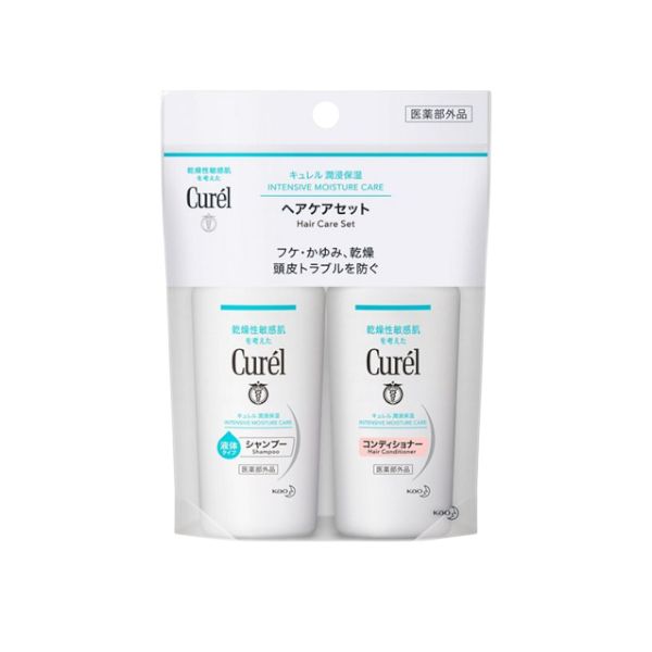 Kao Curel Intensive Moisture Care Hair Care Set - 1set(45ml+45ml)