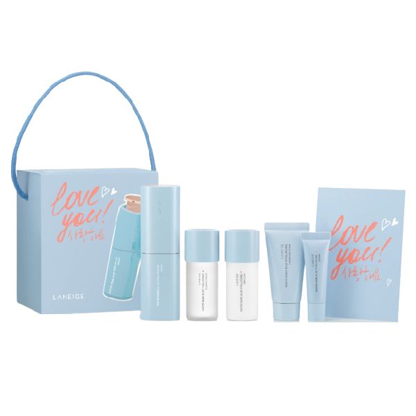 LANEIGE Water Bank Blue Hyaluronic Serum Set - 1set(5items)