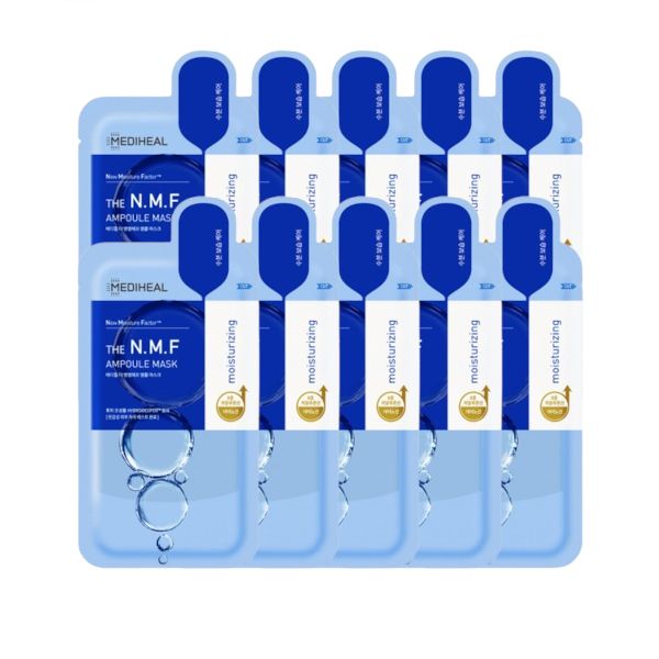 Mediheal The N.M.F Ampoule Mask - 10pc