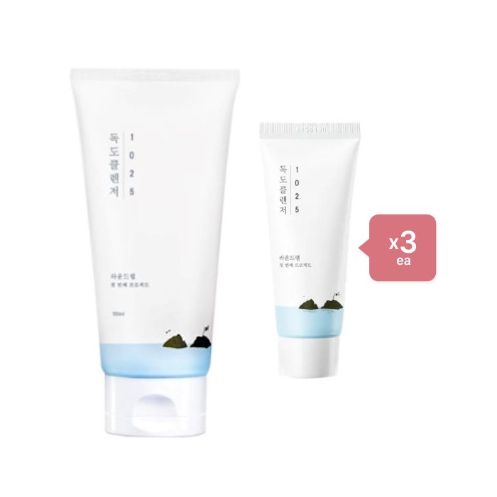 Round Lab 1025 Dokdo Cleanser 150ml (1ea) + 40ml (3ea) Set