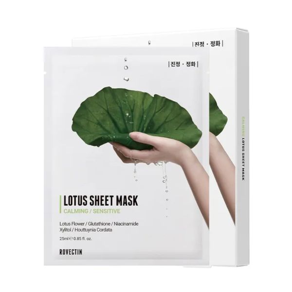 ROVECTIN Lotus Sheet Mask  - 5pcs