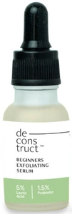 Deconstruct Beginners Exfoliating Serum - 5% Lactic Acid + 1.5% Probiotic