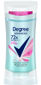 Degree Advanced 72h Motionsense Sheer Powder Antiperspirant Deodorant