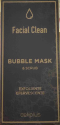 Bubble mask & scrub