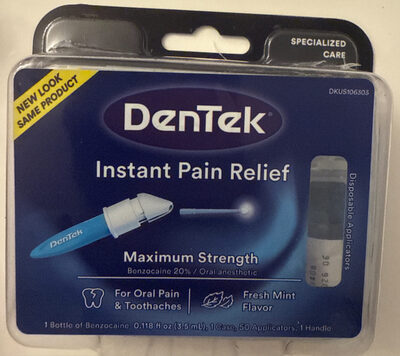 Instant pain relief