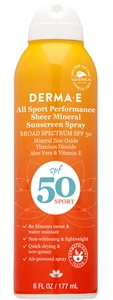 Derma E All Sport Spray Mineral Sunscreen