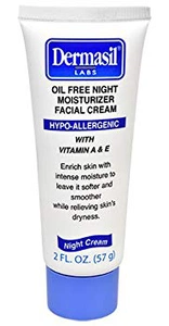 Dermasil Lab Oil Free Night Moisturizer Facial Cream With Vitamin E