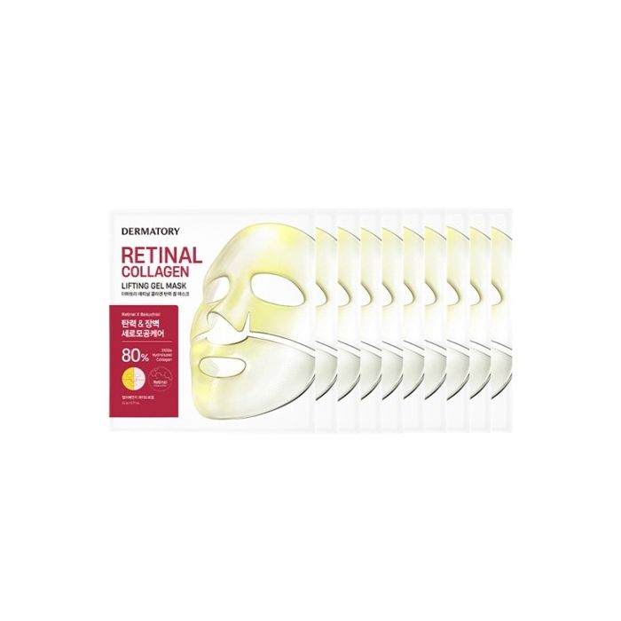 Dermatory Retinal Collagen Lifting Gel Mask (10ea) Set