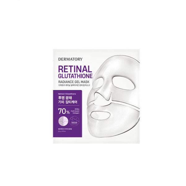 Dermatory Retinal Glutathione Radiance Gel Mask - 1pc