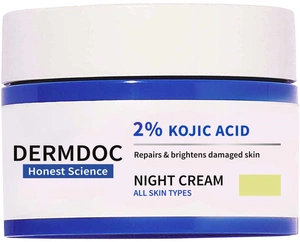 DERMDOC Honest Science 2% Kojic Acid Night Cream