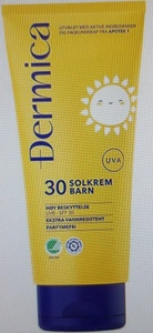 Dermica Solkrem Til Barn SPF 30