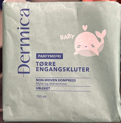 Tørre engangskluter for baby