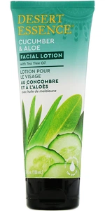 Desert Essence Facial Lotion, Cucumber & Aloe