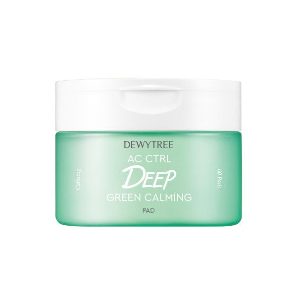 DEWYTREE AC Ctrl Deep Green Calming Pad - 60pcs