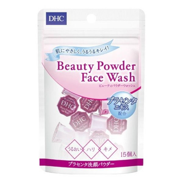 DHC Beauty Powder Face Wash with Placenta Extract - 15pcs