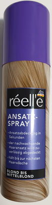 Ansatzspray blond bis mittelblond