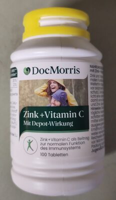 Zink + Vitamin C Mit Depot-Wirkung