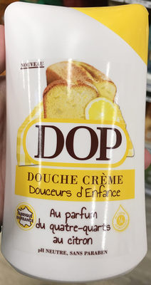 Douche crème Douceurs d'Enfance au parfum du Quatre-Quarts au Citron