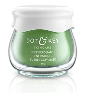 Dot & Key Energizing Bubble Clay Mask
