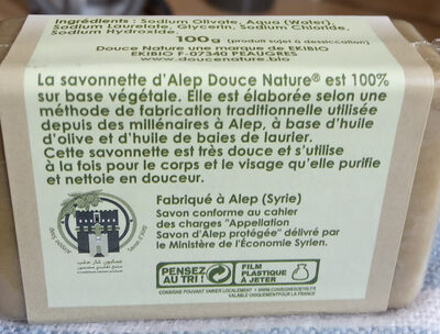 La savonnette d'Alep