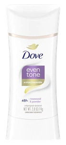 Dove Even Tone Antiperspirant Deodorant Rosewood & Powder