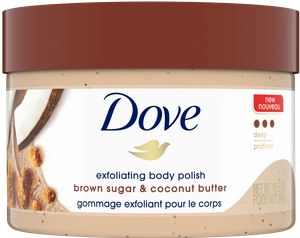 Dove Exfoliating Body Polish Brown Sugar & Coconut Butter