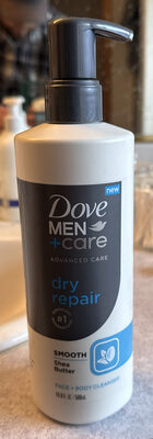 Men+Care Advanced Care Dry Repair Face + Body Cleanser