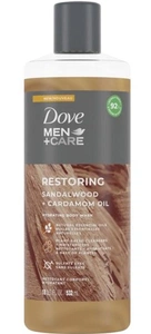 Dove Men+care Restoring Sandalwood + Cardamom Oil Hydrating Body Wash