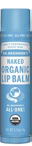 Dr Bronner Organic Lip Balm - Naked