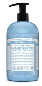 Dr Bronner Organic Pump Soap - Baby Unscented (Discontinued)